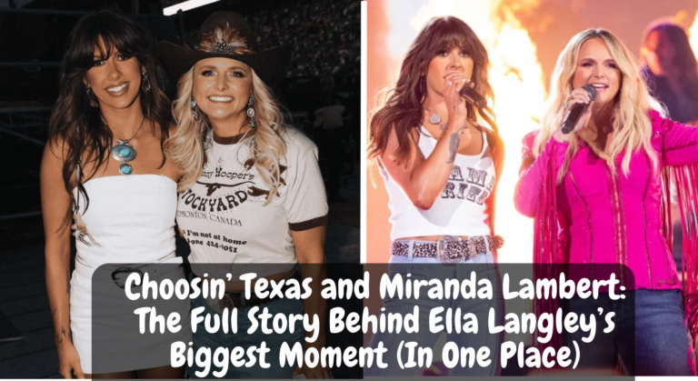 Choosin’ Texas and Miranda Lambert